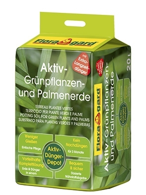 Floragard Aktiv-Grünpflanzen- und Palmenerde 20 Liter