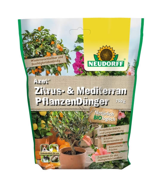 Azet Zitrus- & MediterranPflanzenDünger (750 Gramm)